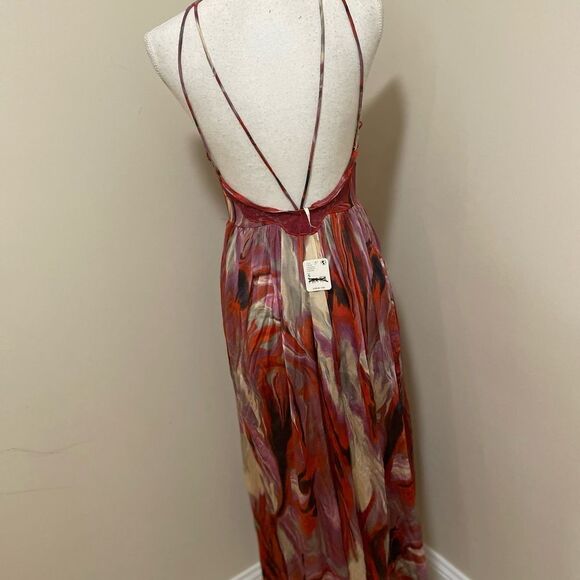 NEW Free People Siren Maxi Top Dress Adjustable Halter size S and L - Picture 4 of 9